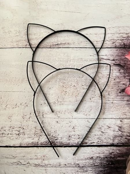 METAL KEDİ ŞEKİLLİ TAÇ