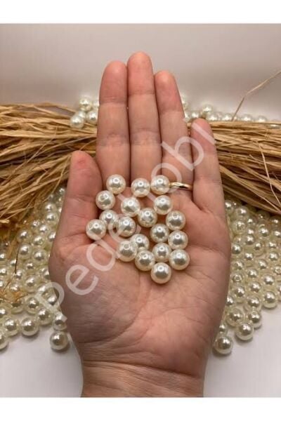 LÜKS İNCİ SİYAH 10 MM
