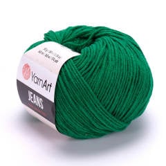 YARNART JEANS 52 KOYU YEŞİL