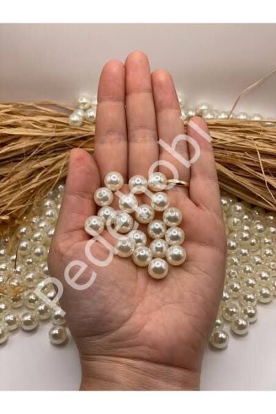 LÜKS İNCİ SİYAH 14 MM