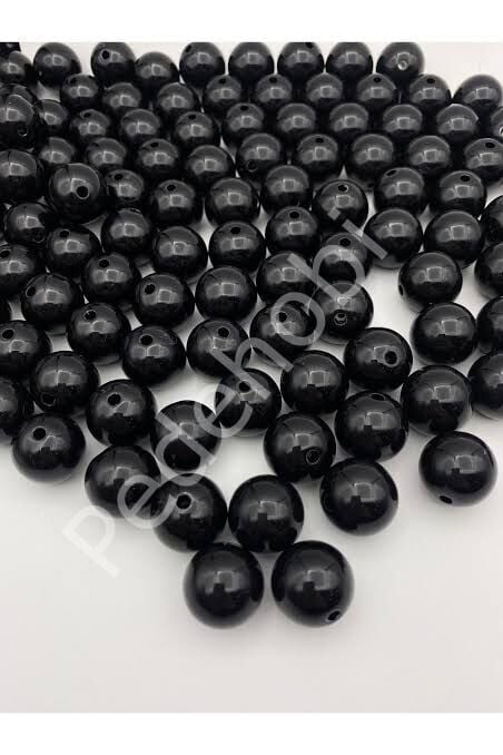 LÜKS İNCİ SİYAH 14 MM