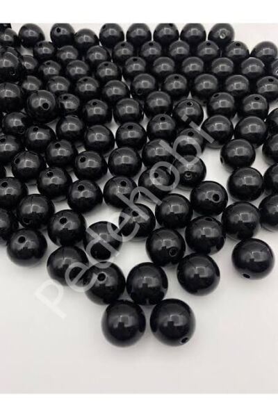 LÜKS İNCİ SİYAH 14 MM