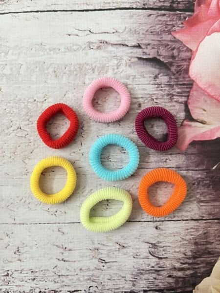 3 CM KÜÇÜK LASTİK TOKA 5 Lİ PAKET