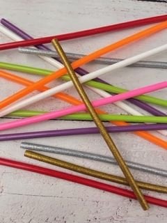 RENKLİ 7 MM  SİLİKON ÇUBUK