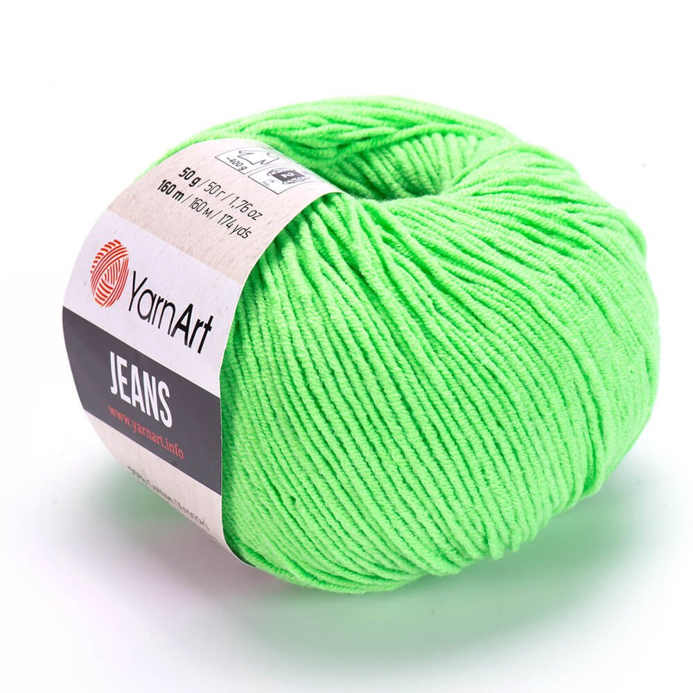 YARNART JEANS 60 NEON YEŞİL