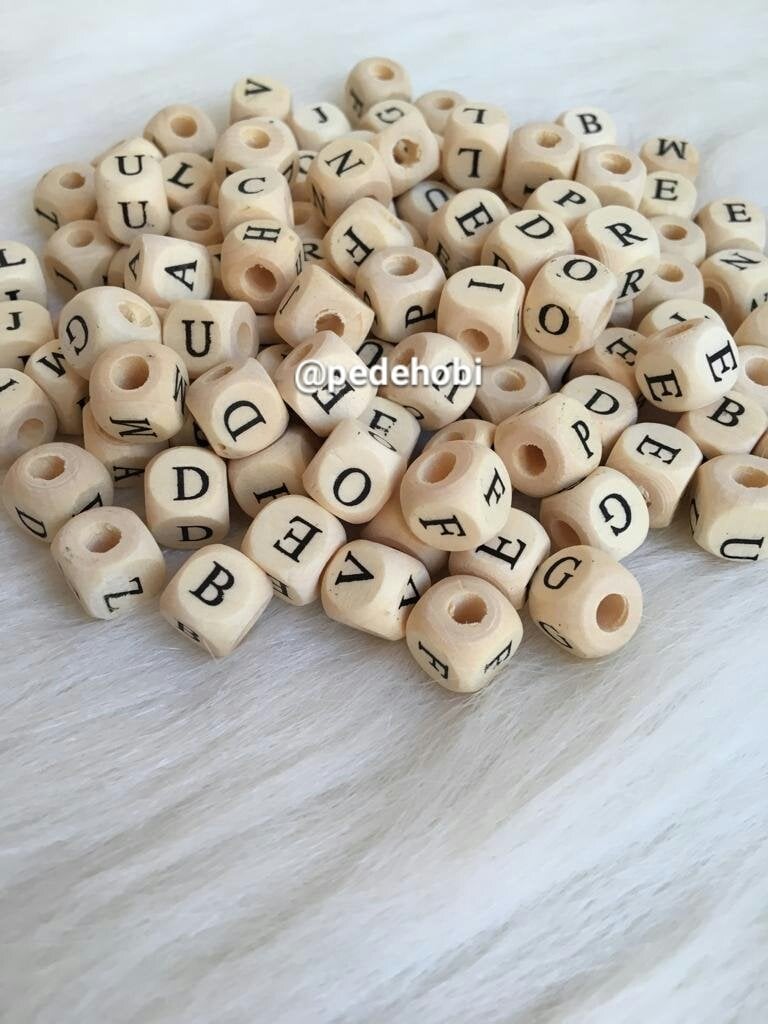 AHŞAP HARF 10 'LU PAKET