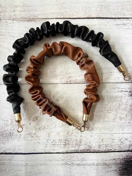 BÜZGÜLÜ DERİ KULP