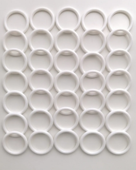 PLASTİK HALKA BAŞLAMA(LİF) HALKASI 4.5 CM