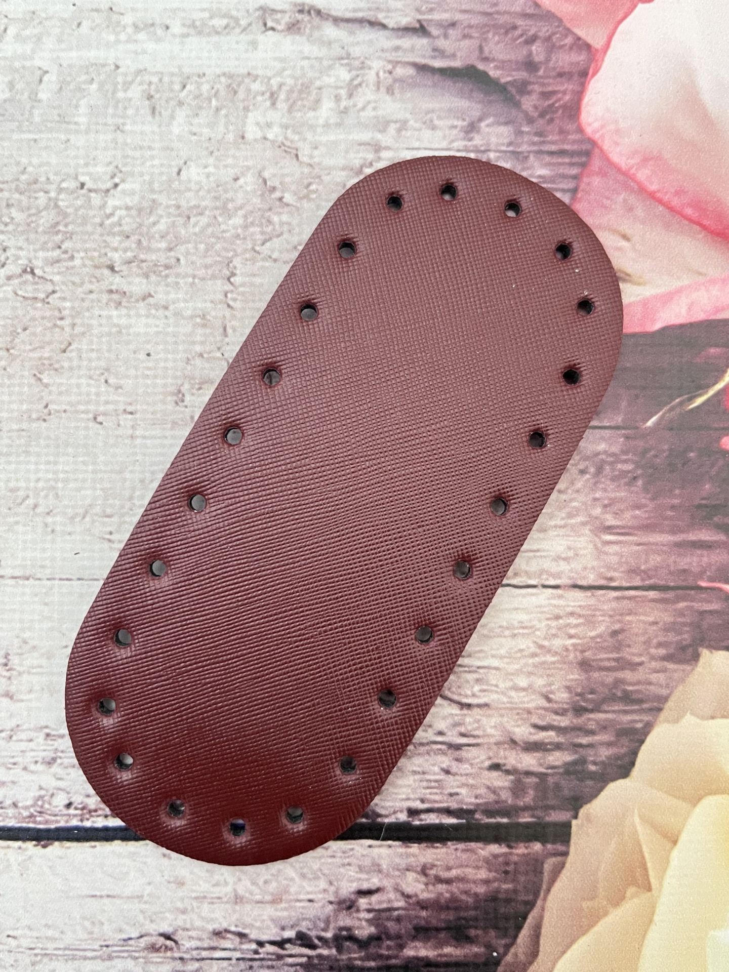 14*6 CM KÜÇÜK  ÇANTA TABANI RİVETSİZ bordo