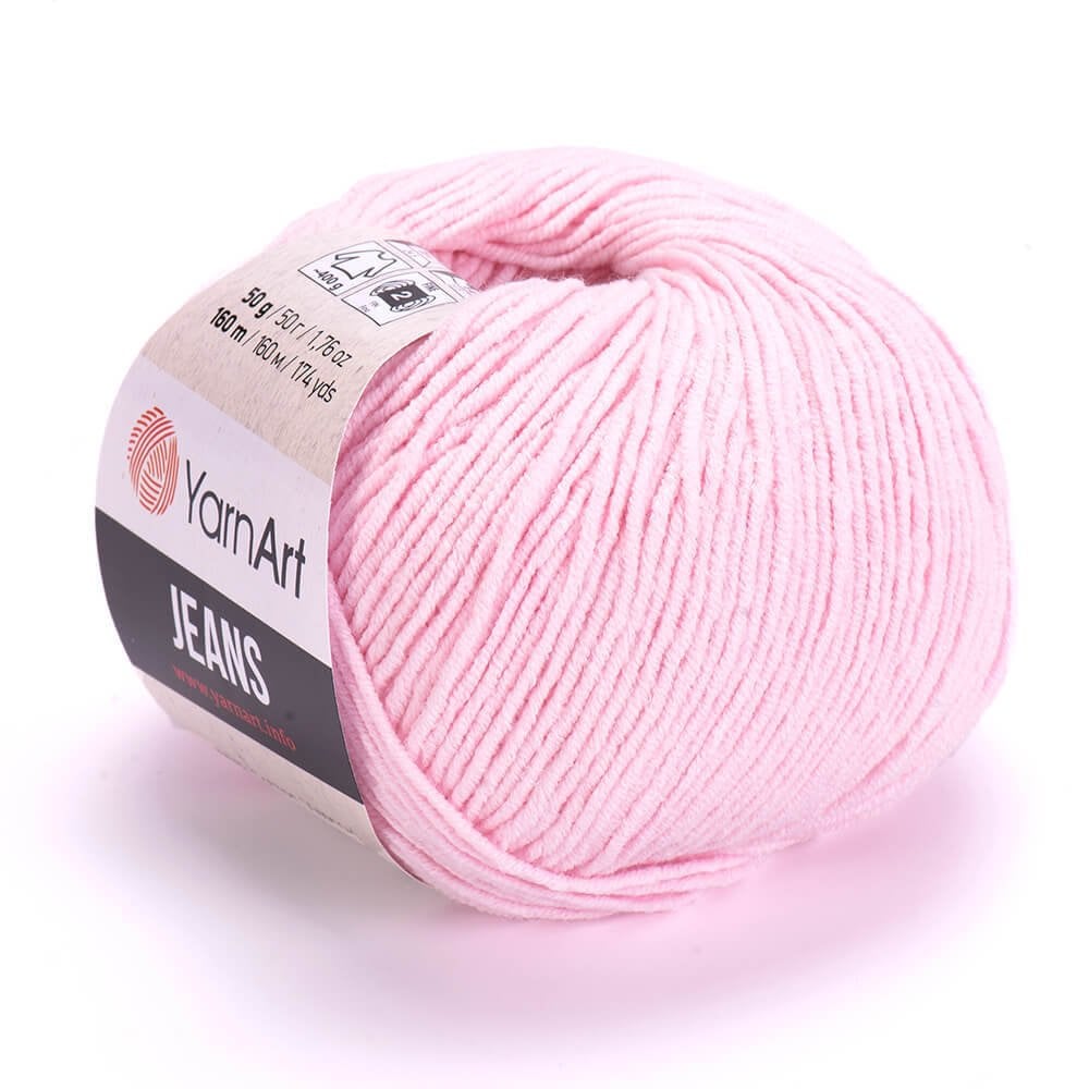 YARNART JEANS 74 PEMBE