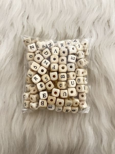 AHŞAP HARF PAKET CİLALI (155 ADET)