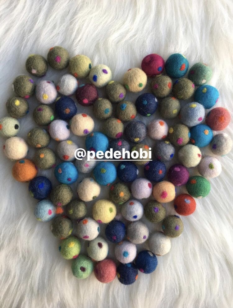 KEÇE TOPLARI PUANTİYELİ 15-23  MM