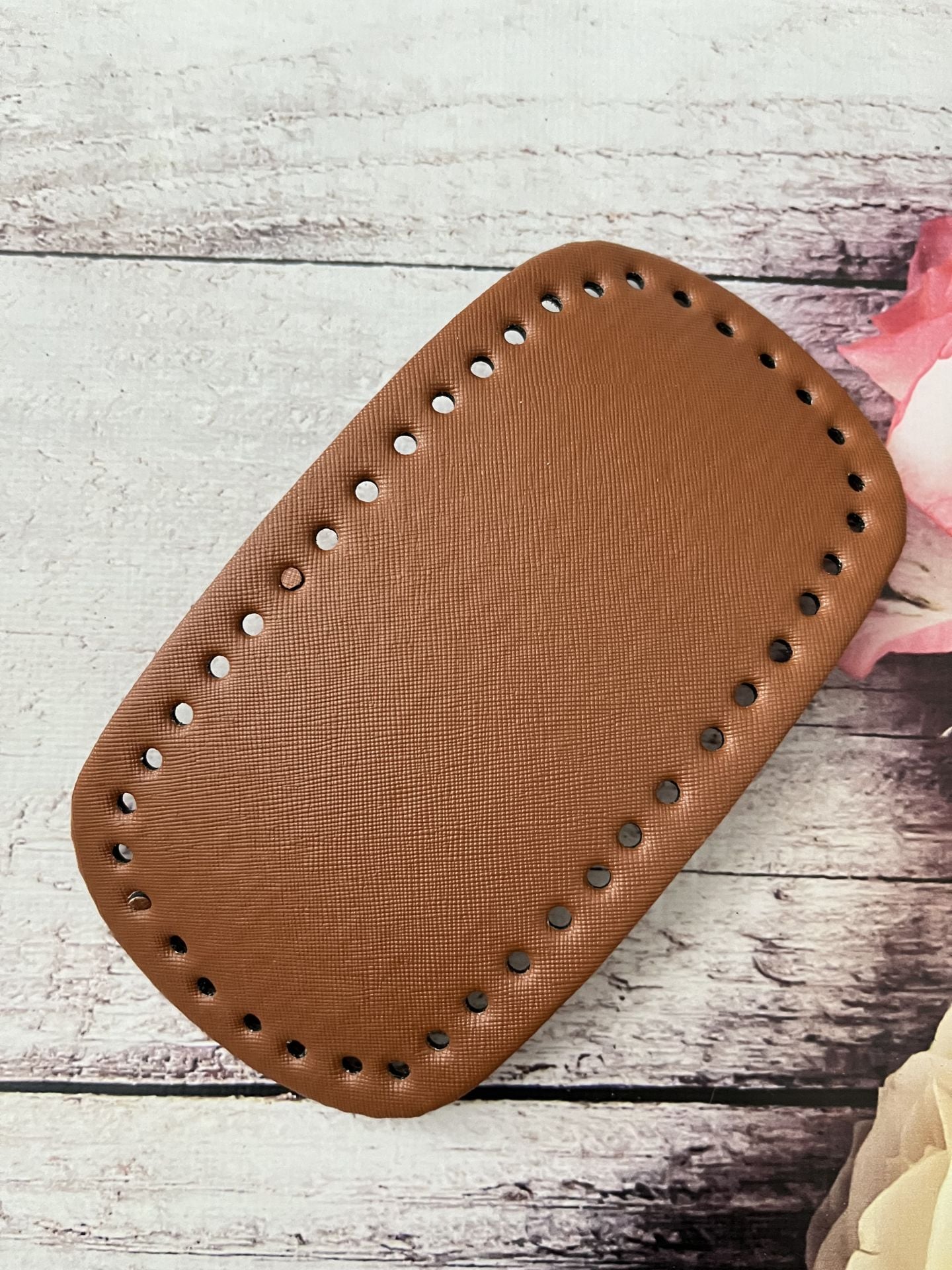 10*20 ÇANTA  TABANI RİVETSİZ OVAL Taba