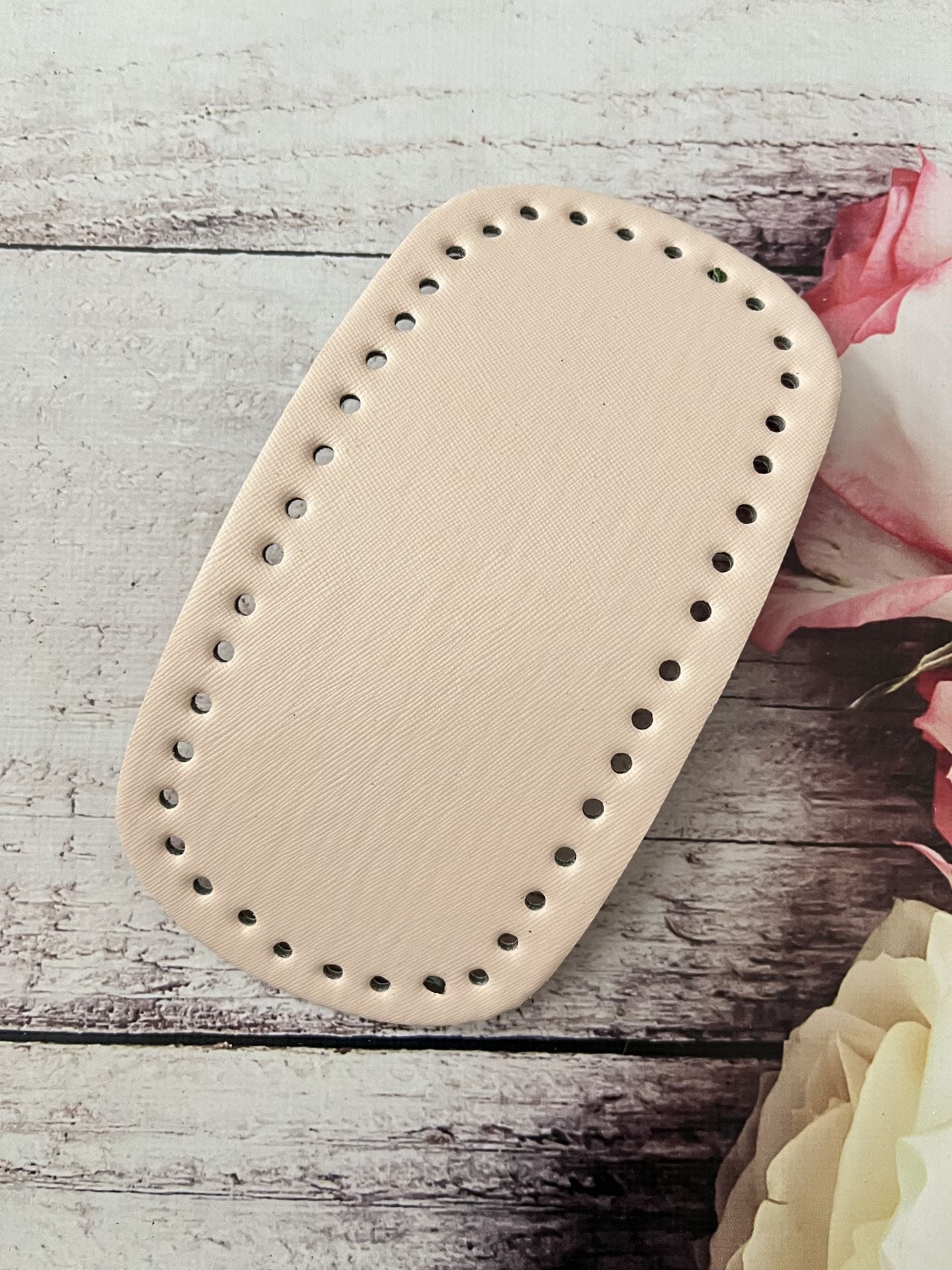 10*20 ÇANTA  TABANI RİVETSİZ OVAL Pudra