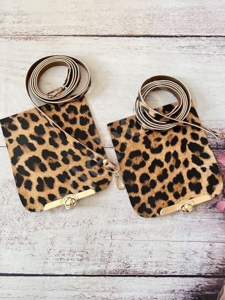 YENİ MODEL LEOPAR ÇANTA KAPAĞI ( BOYUN ASKILI )