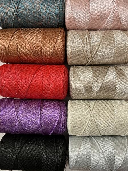 4 NO SİMLİ POLYESTER GRİ 060