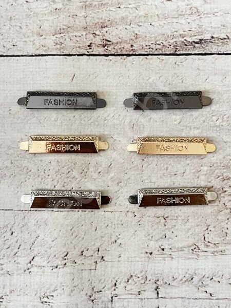 METAL ETİKET FASHION ÜSTÜ KABARTMALI