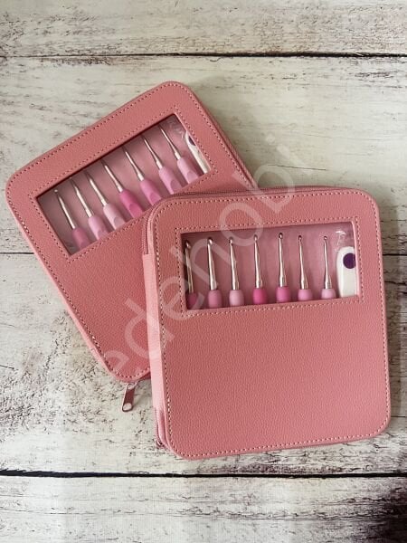 PEMBE SİLİKON SAPLI TIĞ SETİ