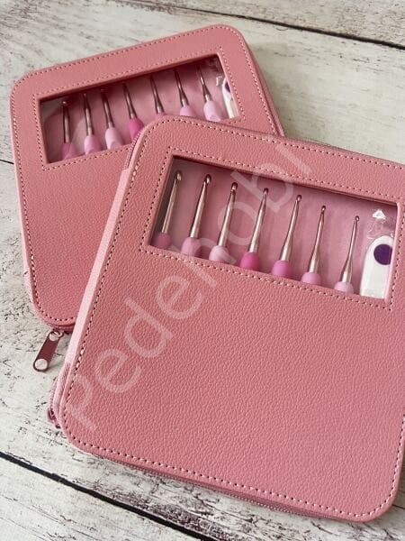 PEMBE SİLİKON SAPLI TIĞ SETİ