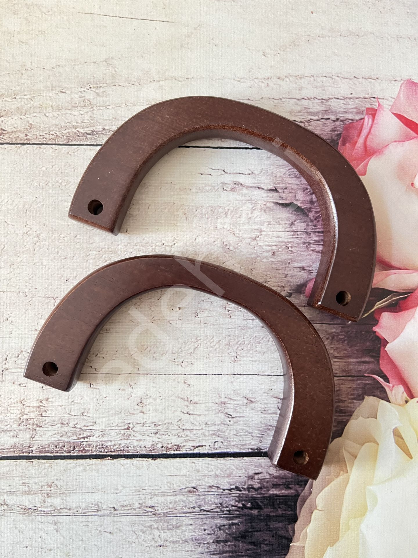 C MODEL AHŞAP BURS 16 CM 1 ÇİFT kahve