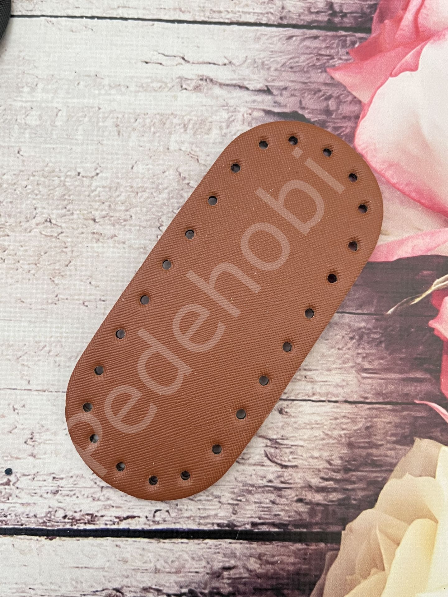 16*6 CM KÜÇÜK  ÇANTA TABANI RİVETSİZ Taba