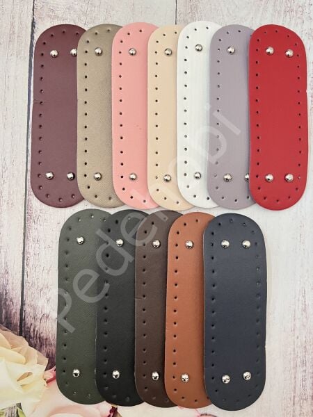 25 * 7,5 CM OVAL  ÇANTA TABANI RİVETLİ