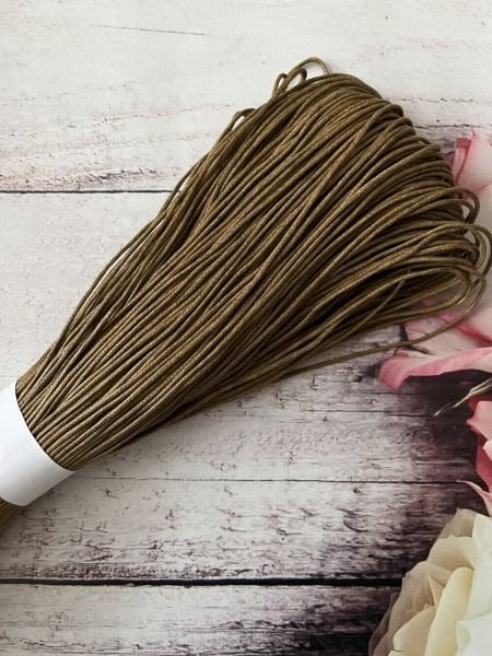 MUMLU COTTON İP KOYU KAMEL 1 ÇİLE
