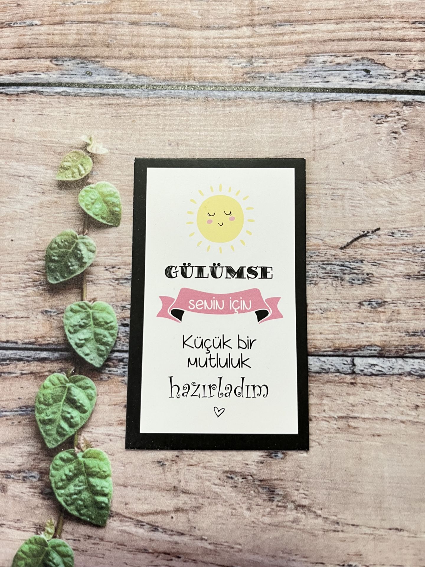 TEŞEKKÜR KARTLARI 5*8 CM MODEL 2