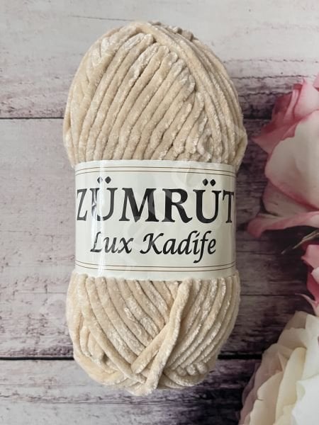 ZÜMRÜT LUX KADİFE 33110 AÇIK BEJ