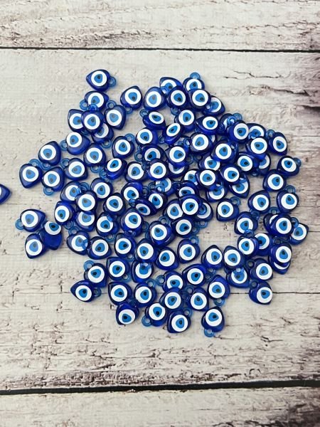 1 CM  NAZAR BONCUĞU STICERKLI PLASTİK