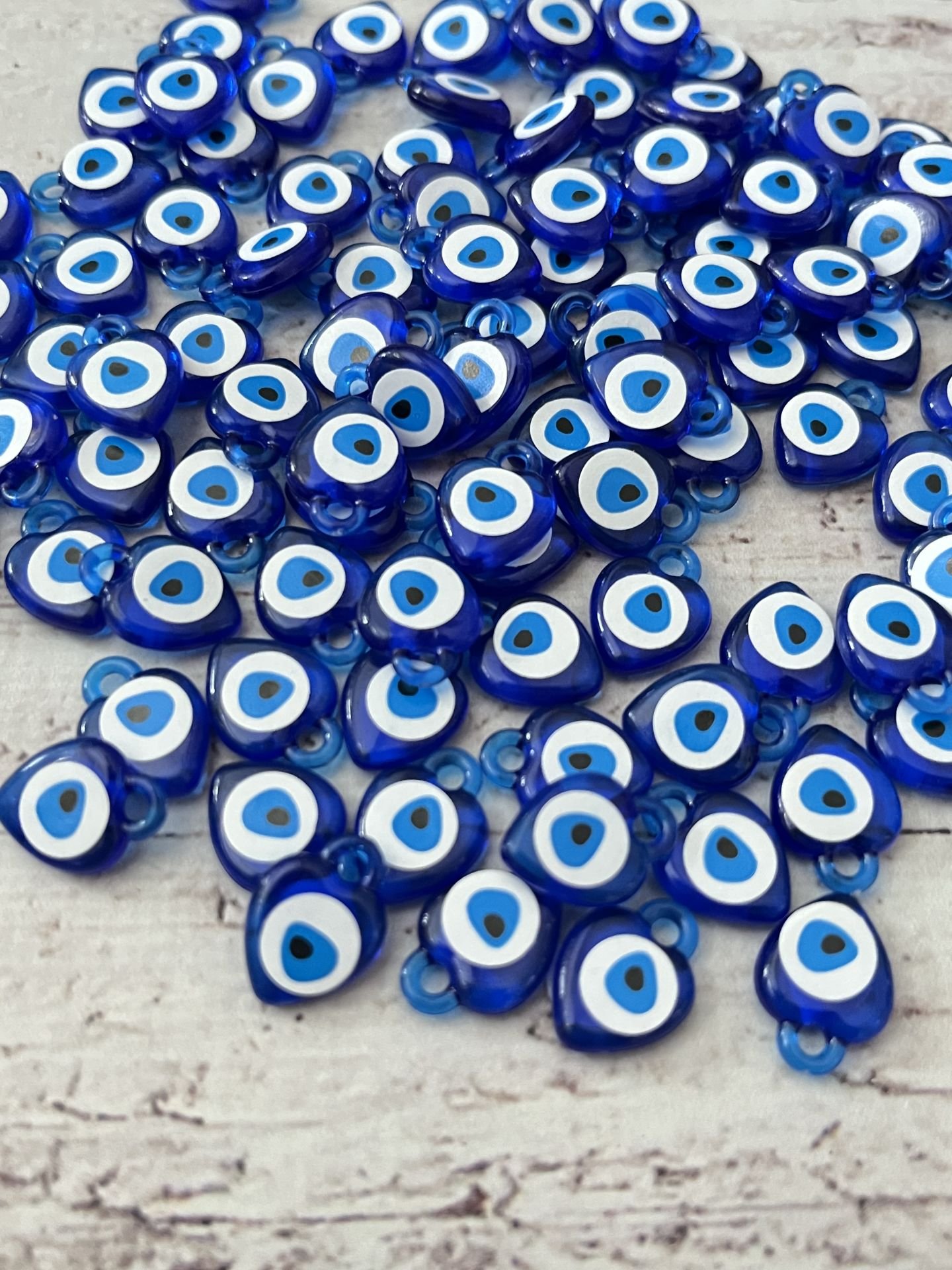 1 CM  NAZAR BONCUĞU STICERKLI PLASTİK