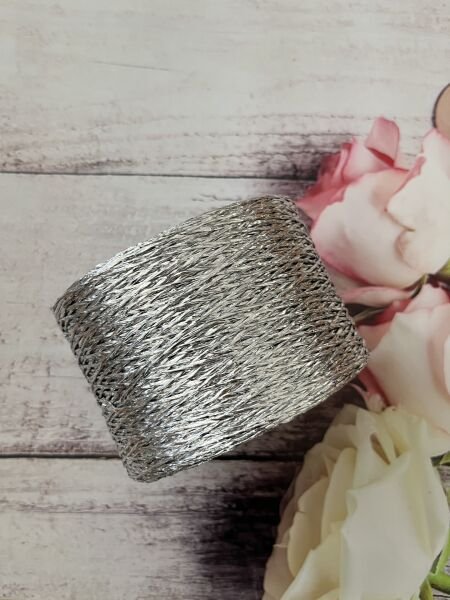METALİK KAĞIT İP GÜMÜŞ