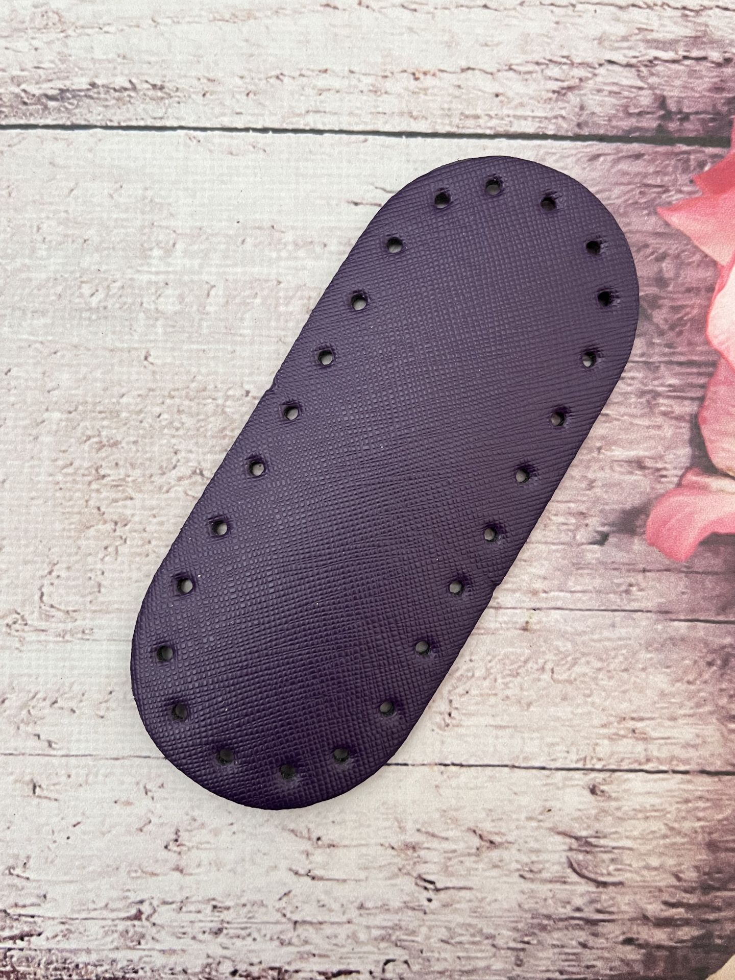 14*6 CM KÜÇÜK  ÇANTA TABANI RİVETSİZ Mor