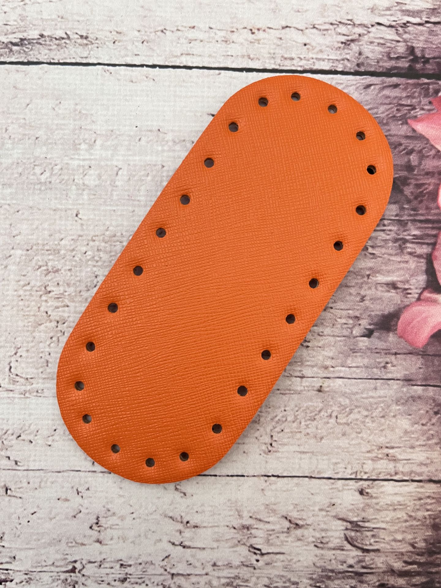 14*6 CM KÜÇÜK  ÇANTA TABANI RİVETSİZ Turuncu