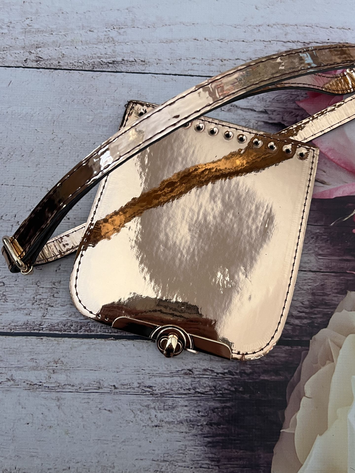 DİSCO MİNİ BAG SETİ Rose Gold