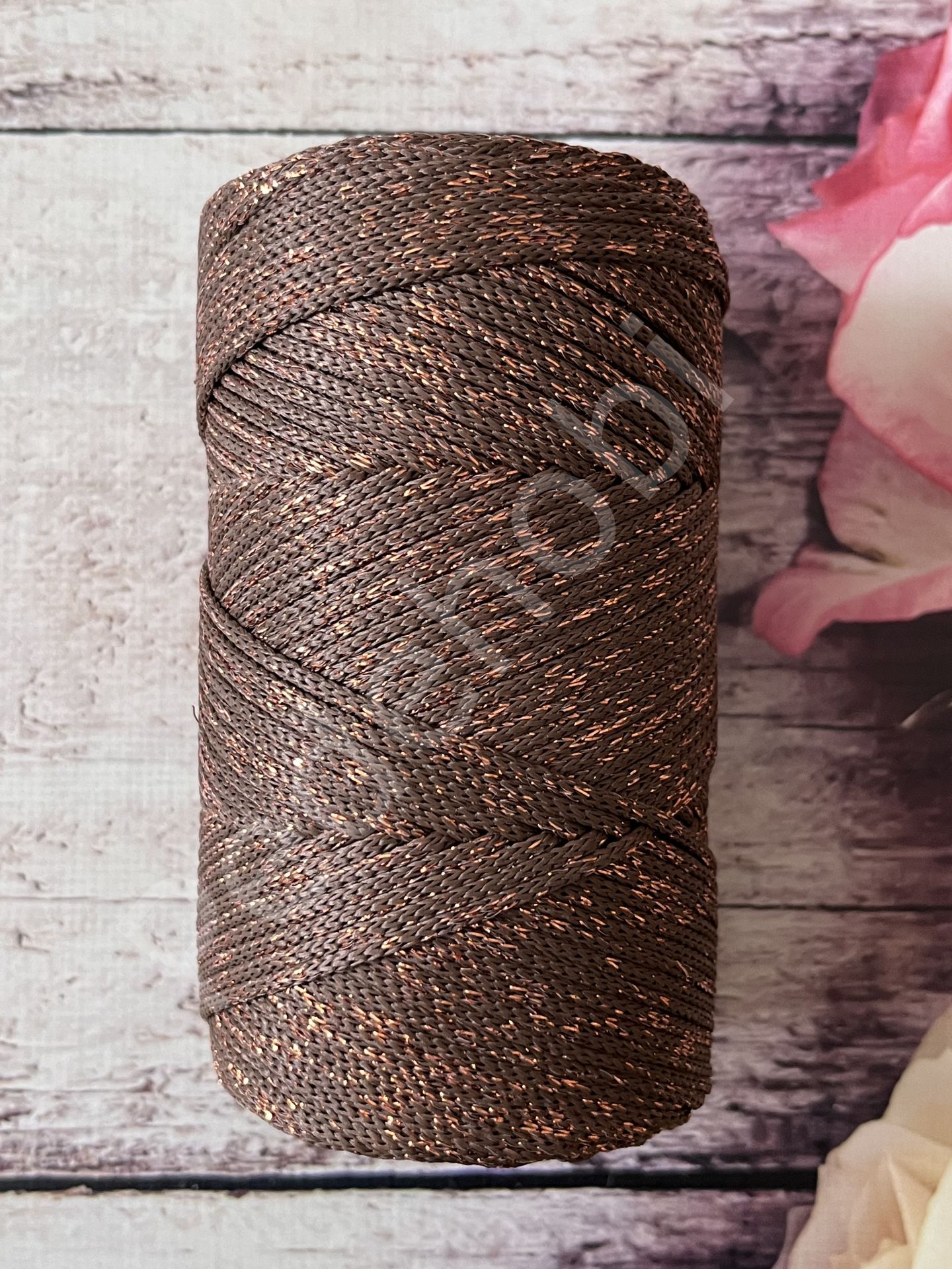 4 NO SİMLİ POLYESTER KAHVE