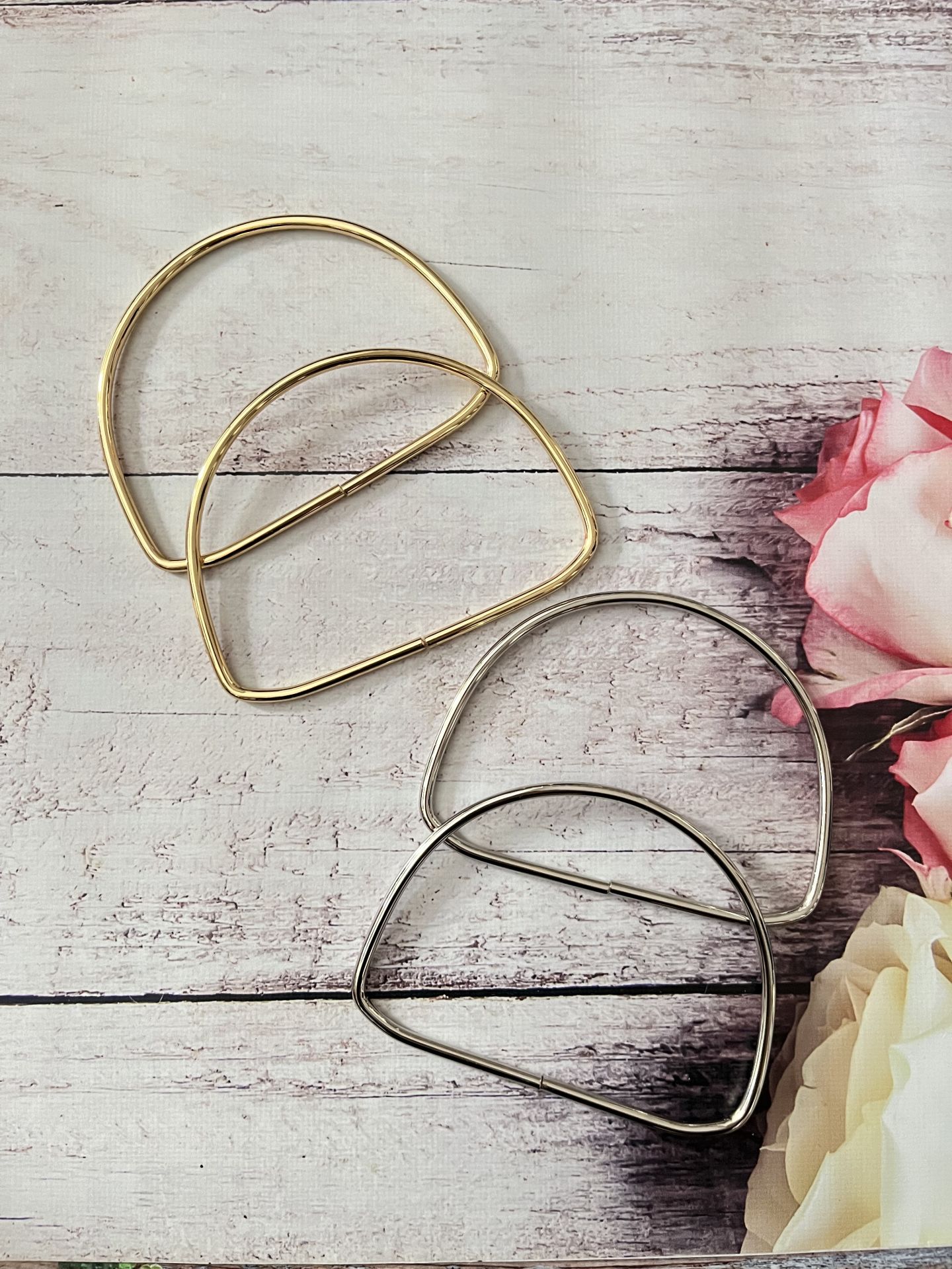 METAL ÇANTA SAPI D MODEL 13 CM 1 ÇİFT