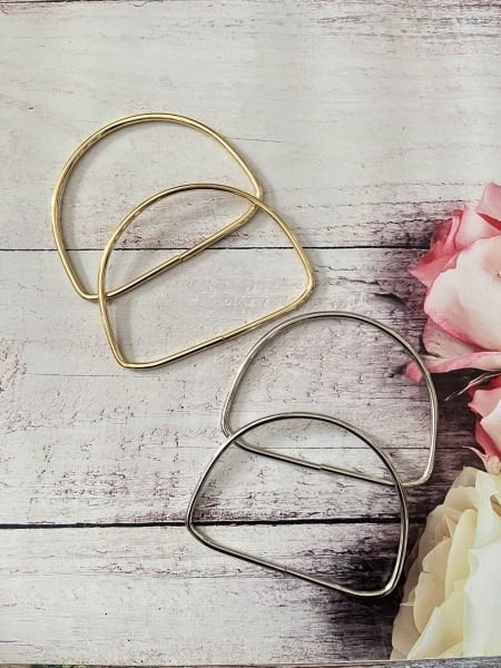 METAL ÇANTA SAPI D MODEL 13 CM 1 ÇİFT