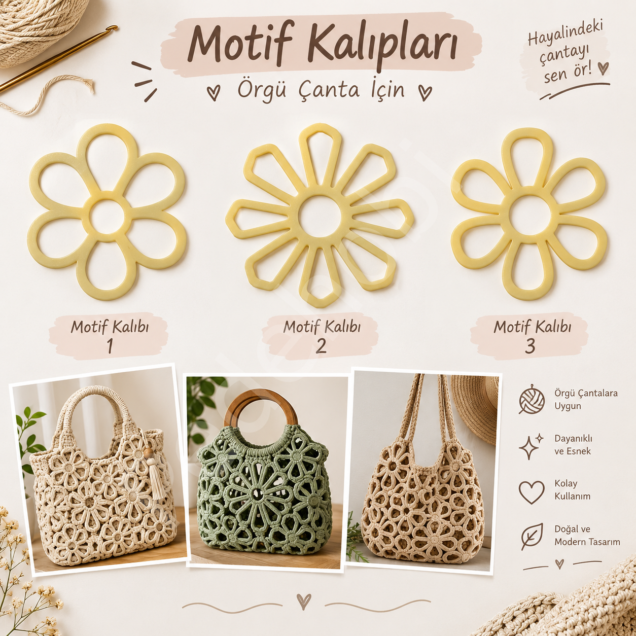 MOTİF KALIBI 10 ADET