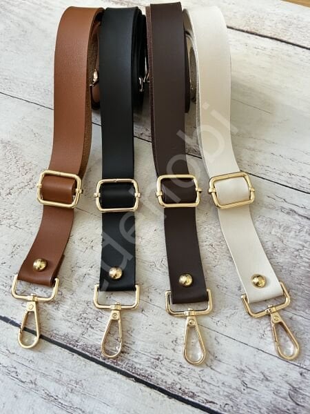 2.5 CM AYARLANABİLİR GOLD TOKALI ÇAPRAZ ASKI