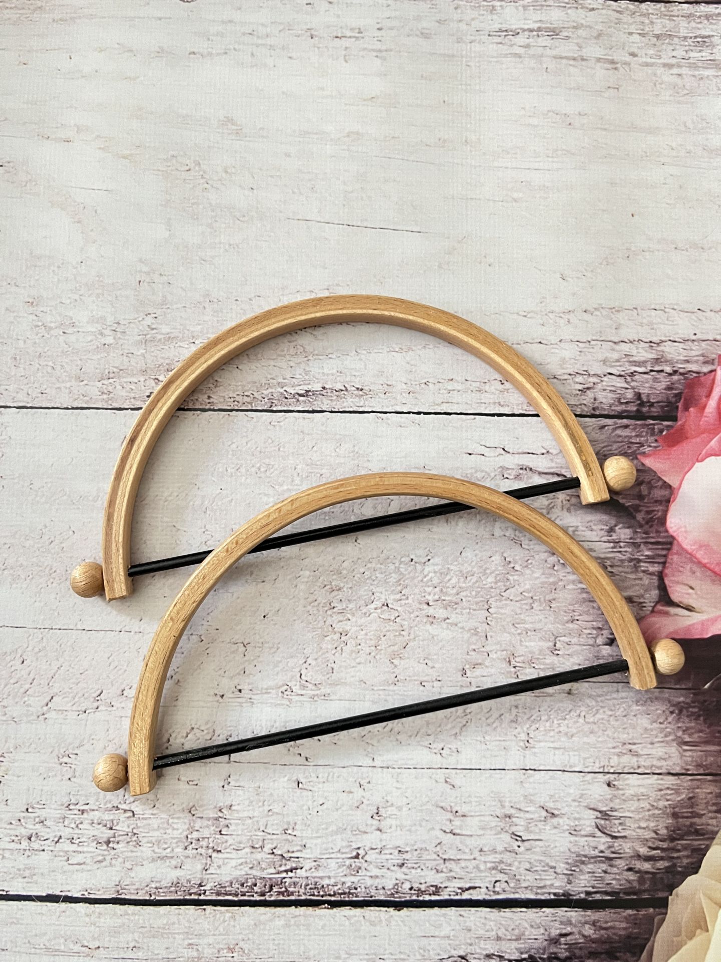 ŞİRİN 18.5 CM  YARIM YUVARLAK ÇANTA SAPI