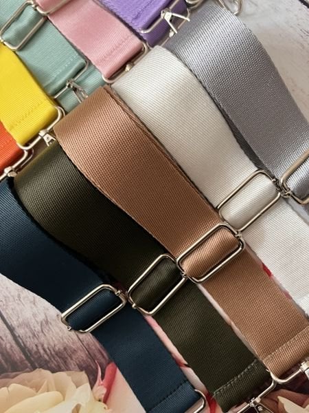4 CM DÜZ RENK POLYESTER  ASKI