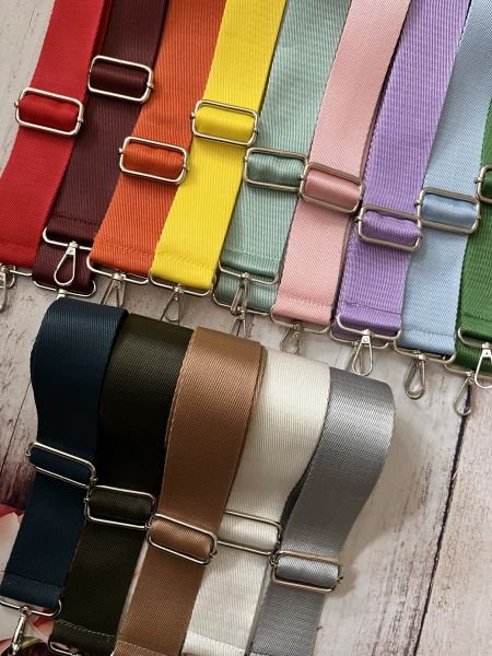 4 CM DÜZ RENK POLYESTER  ASKI