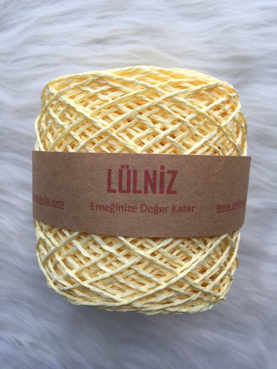 KAĞIT İP SARI 100 GR.