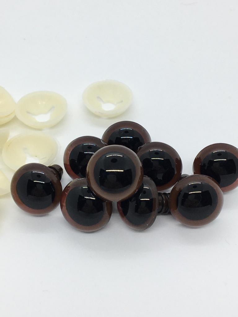 16 MM KAHVERENGİ GÖZ