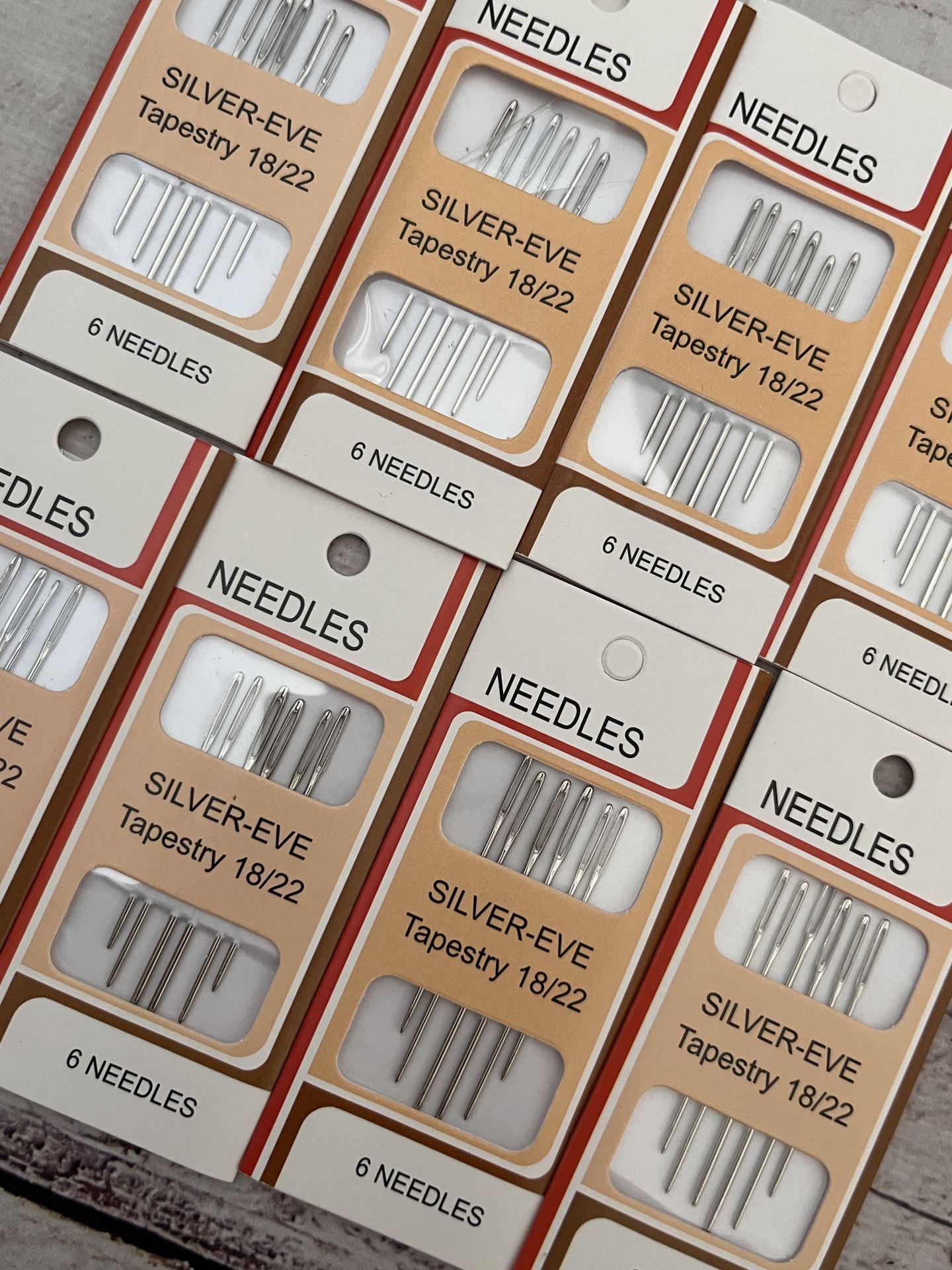 ETAMİN İĞNE SETİ 6 LI