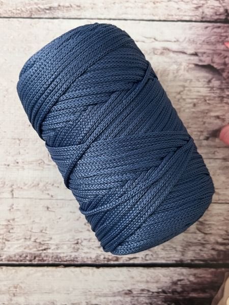 4 NO POLYESTER MAKROME KOT MAVİ 235