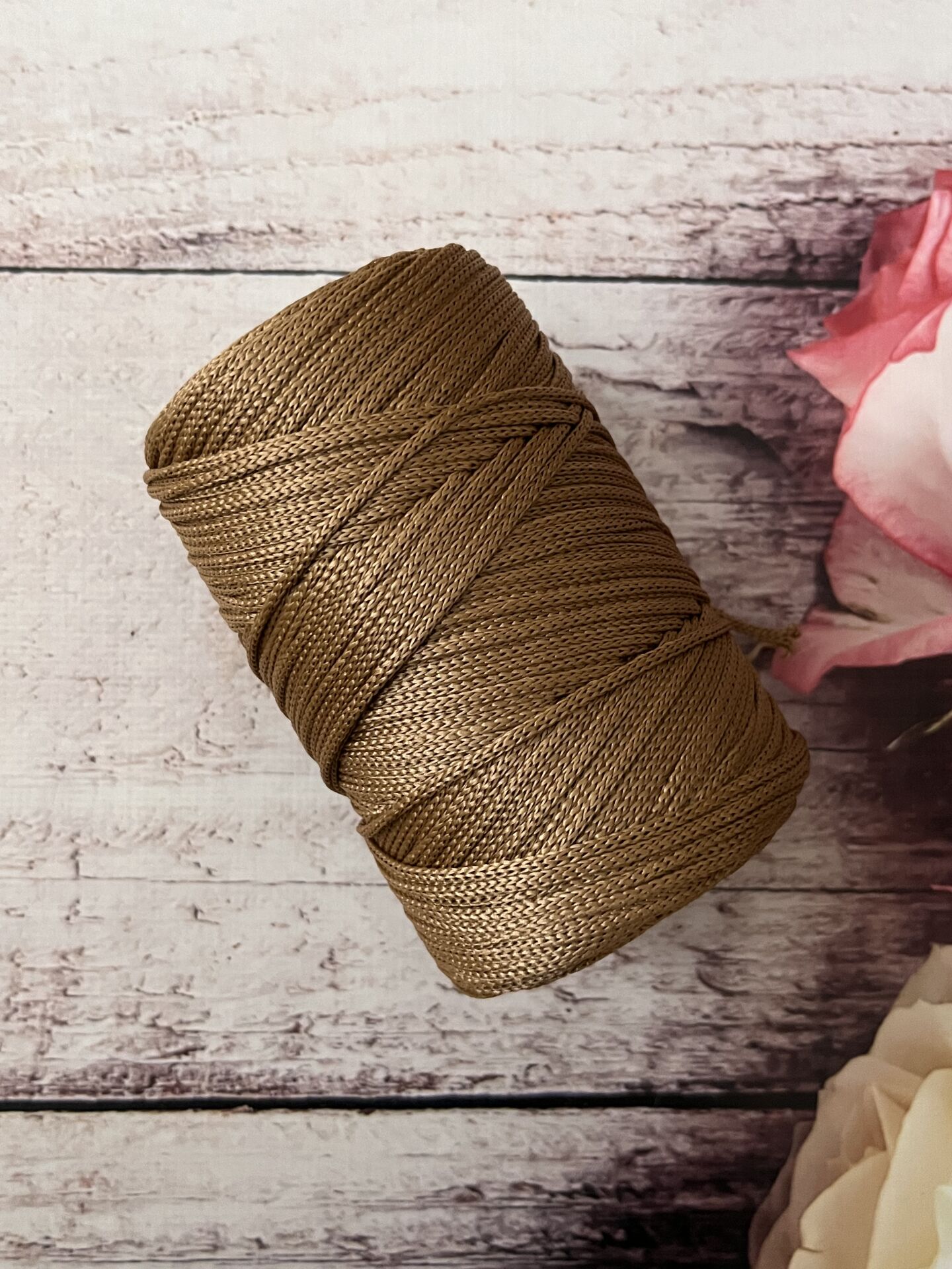 4 NO POLYESTER MAKROME AÇIK KAHVE 416