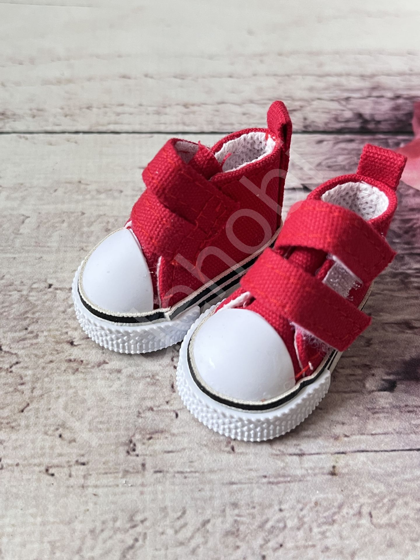 CONVERS AYAKKABI 5 CM ÇIRTLI KIRMIZI