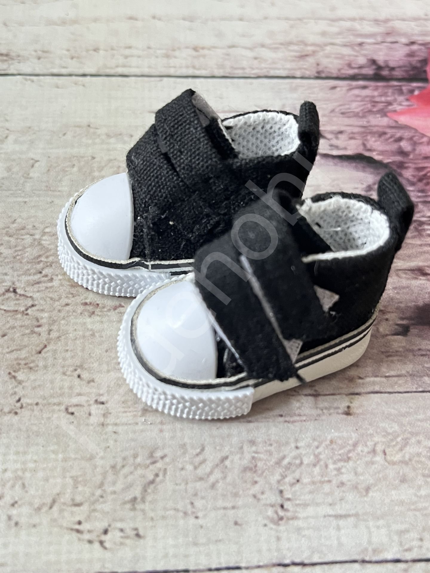 CONVERS AYAKKABI 5 CM ÇIRTLI SİYAH